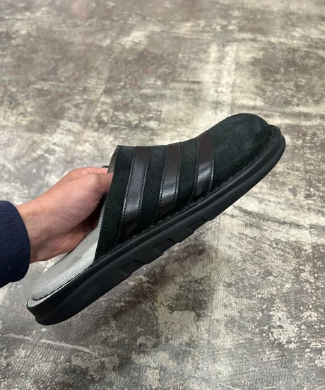 イタリア製 adidas レザーサボ