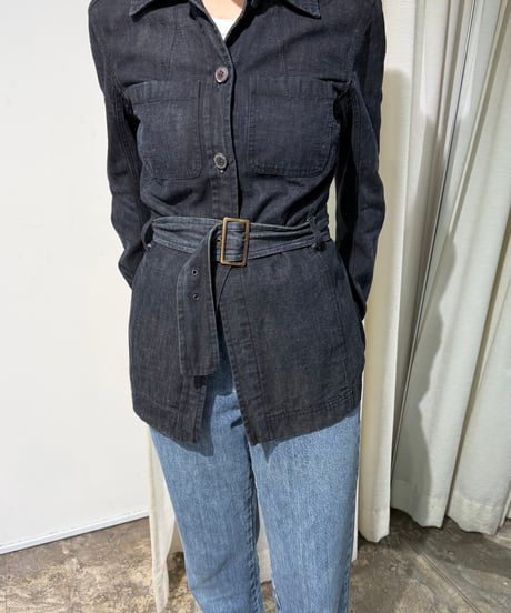 PRADA SPORTS ベルテッドデニムジャケット
