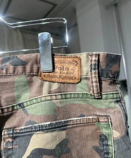 00s Polo Ralph Lauren カモ柄5P コットンパンツ