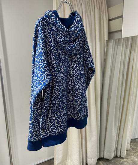 00s Stussy 星柄ジップアップ パーカー