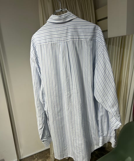 アメリカ製 Brooks Brothers ストライプコットンBDシャツ