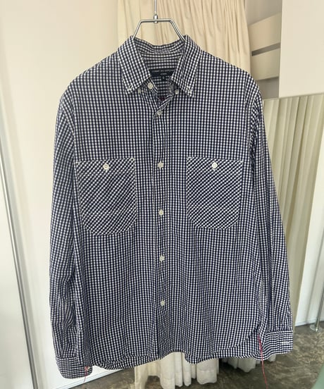 COMME des GARCONS HOMME ダブルポケット ギンガムチェックシャツ