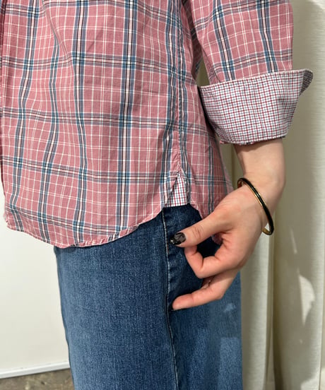 COMME des GARCONS HOMME コットンチェックシャツ