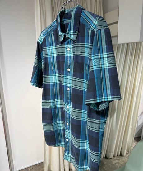 10s Patagonia チェック半袖シャツ