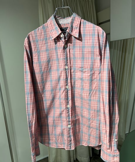 COMME des GARCONS HOMME コットンチェックシャツ