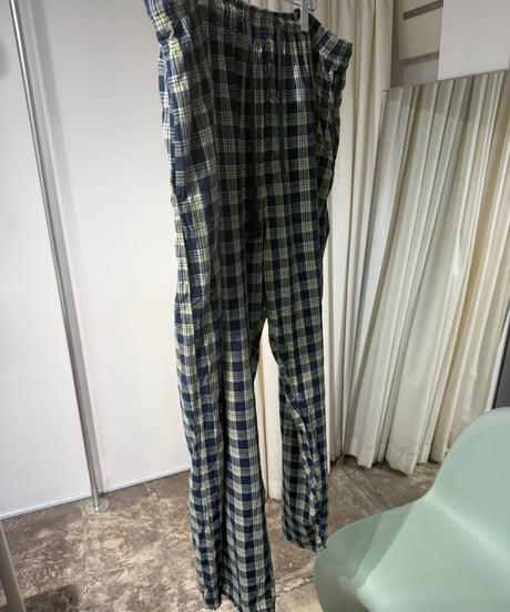 90s PURITAN チェックパジャマパンツ