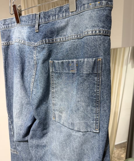 90s ニータック デニムパンツ