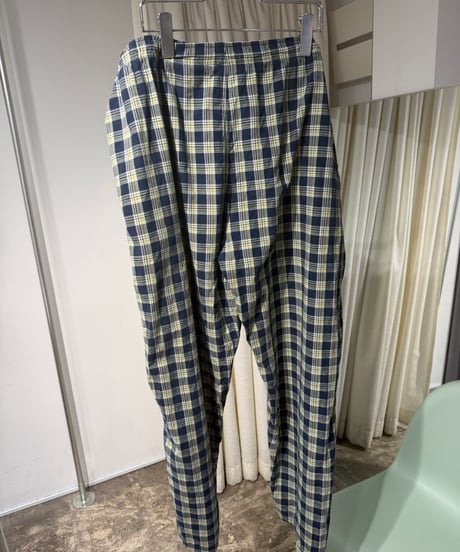 90s PURITAN チェックパジャマパンツ