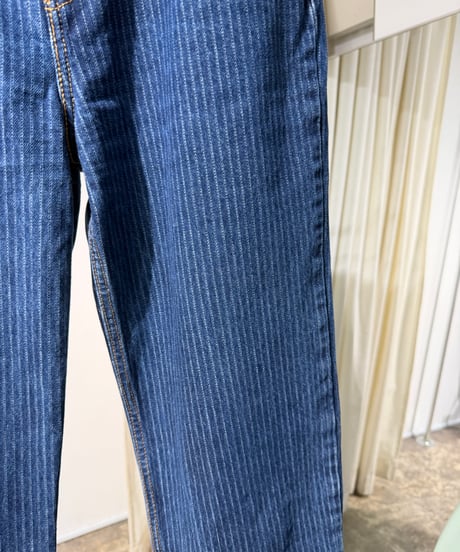 00s LEVI'S ストライプ柄 デニムパンツ