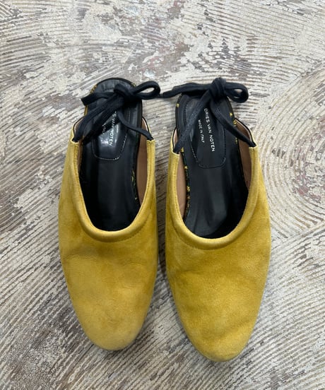 Dries Van Noten スエードミュール