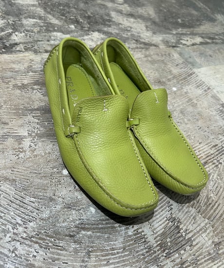 PRADA レザー ドライビングシューズ