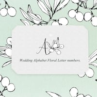 Olive Botanical Monogram & Alphabet Illustration Set_Commercial