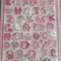 アルファベットシリーズ　マイメロディ