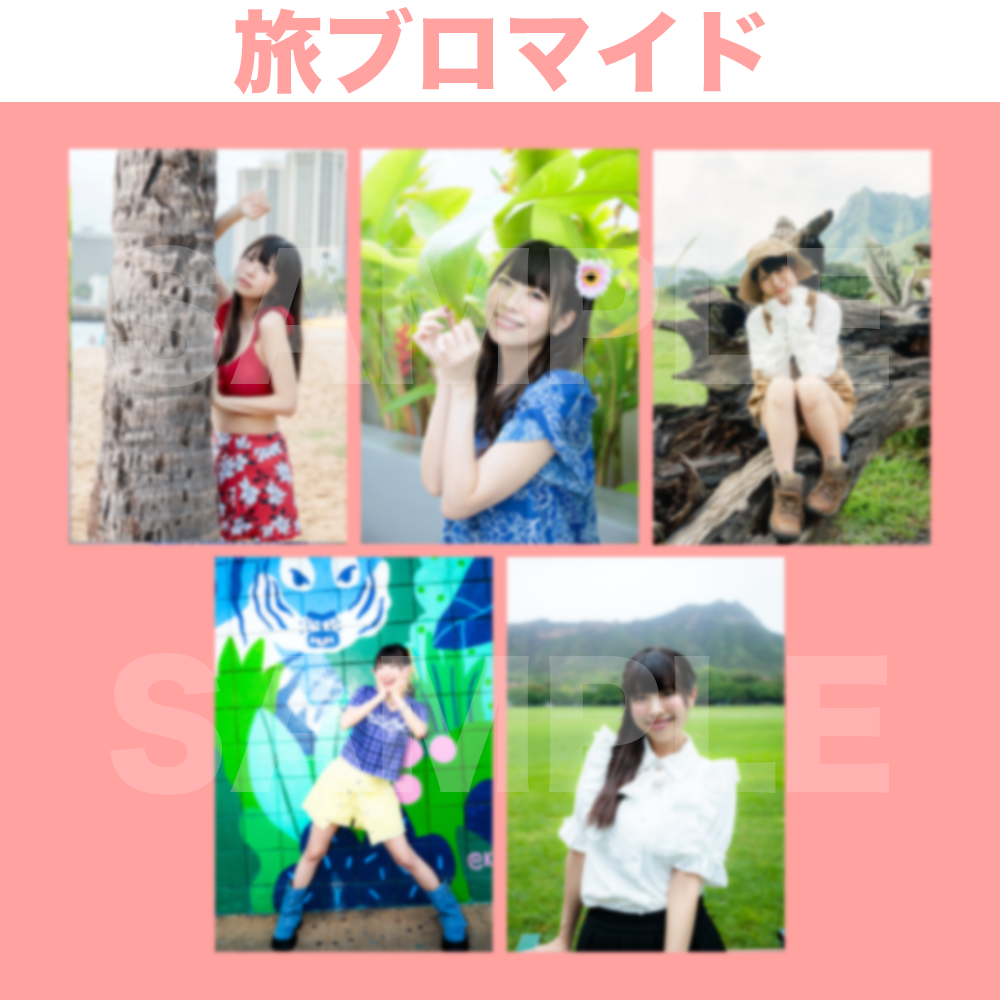 9/12 1部ソロチェキへの宛名サイン会】芝崎典子のたまには旅するのも