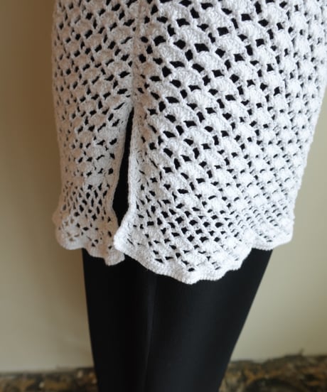 vintage handcrafted lace knit