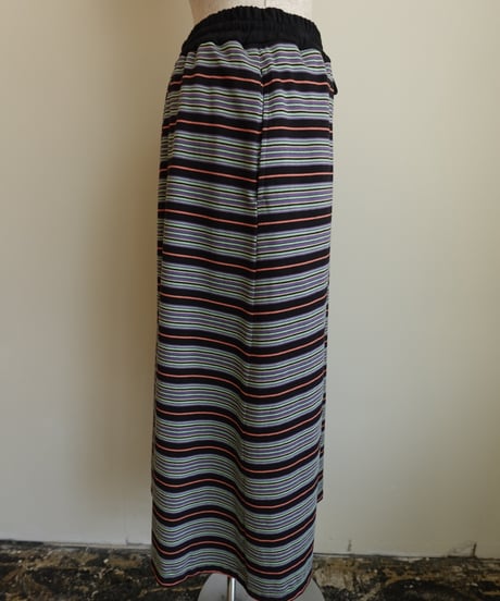 multi border skirt