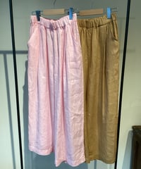 linen two tuck easy pants