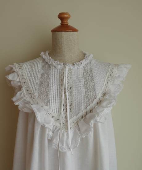 vintage lace tunic blouse
