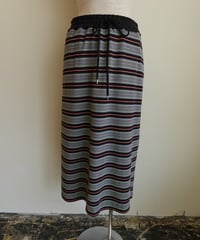 multi border skirt