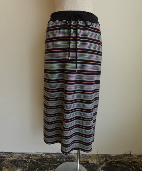 multi border skirt