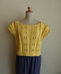 vintage cotton knit tops