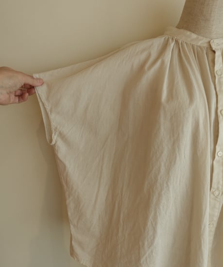 french sleeve big shirt