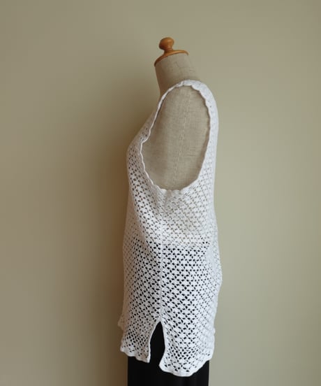 vintage handcrafted lace knit