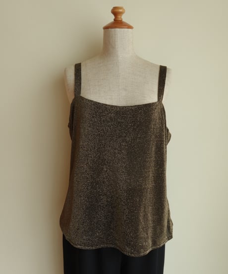 vintage lame camisole