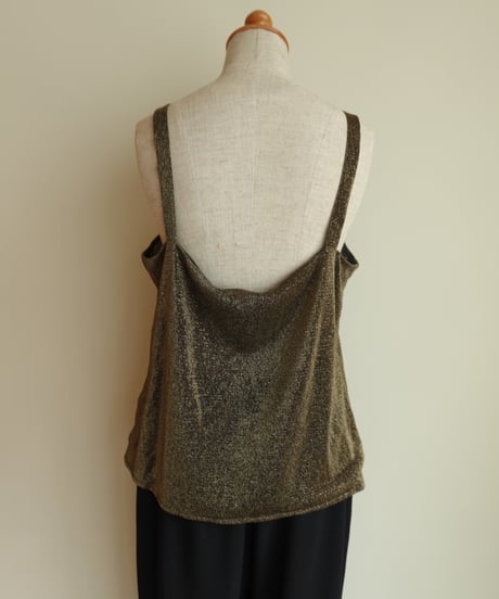 vintage lame camisole