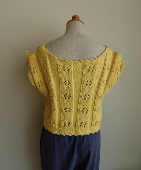 vintage cotton knit tops