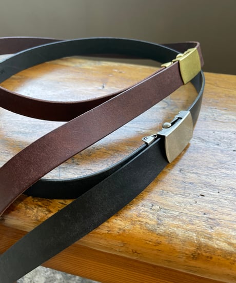 Leather belt