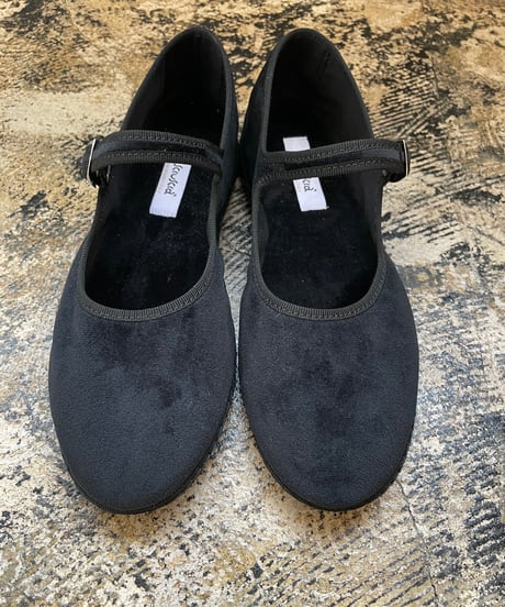 Mary Jane velour shose