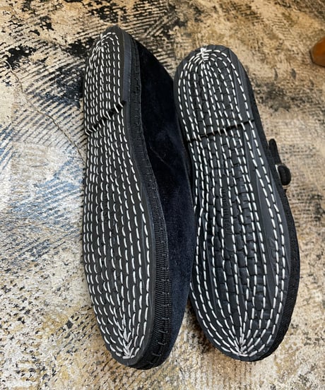 Mary Jane velour shose