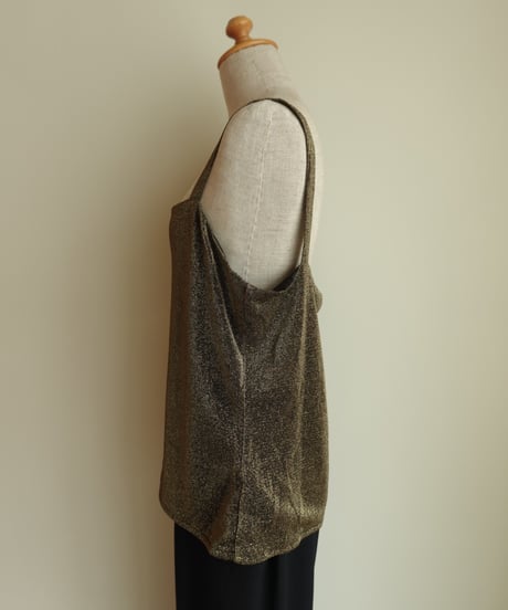 vintage lame camisole