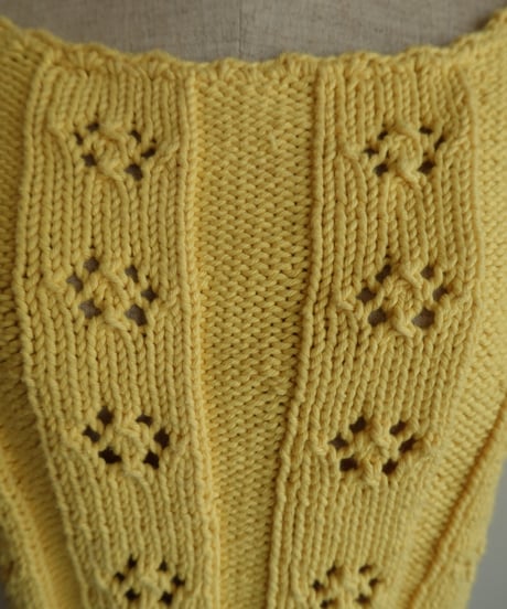 vintage cotton knit tops