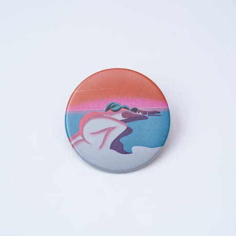 NOTO ARTS PROJECT 缶バッチ Sunset