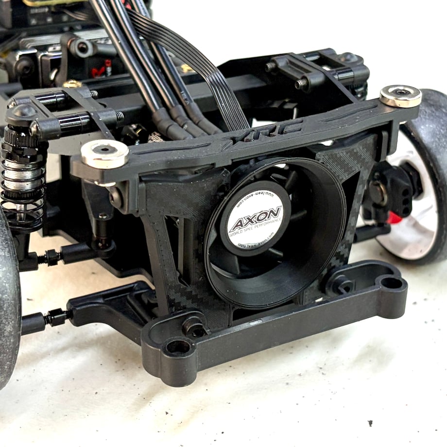 アディクション RX-01 40mmファンマウント フロントバンパー対応 カーボンスタイル XRC ADDICTION