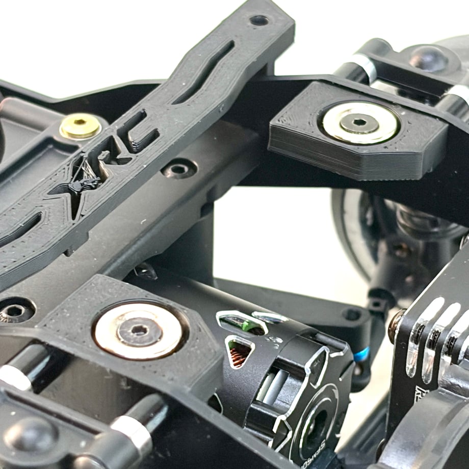 アディクション RX-01 シンプルマグネットボディマウント 13mm対応 カーボンスタイル XRC ADDICTION