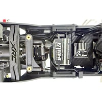 アディクション RX-01  RX-01 切角UP サーボ保護 ジャイロ搭載スペース付 サーボマウント 7mmダウン サーボロッド角度補正　カーボンスタイル XRC ADDICTION
