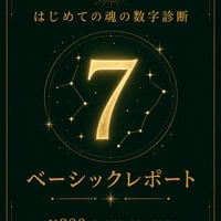 数秘術 魂タイプ診断 ソウルナンバー 才能・使命がわかる鑑定書