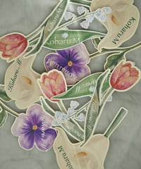 〈オーダーメイド〉flower place card/席札_花席札