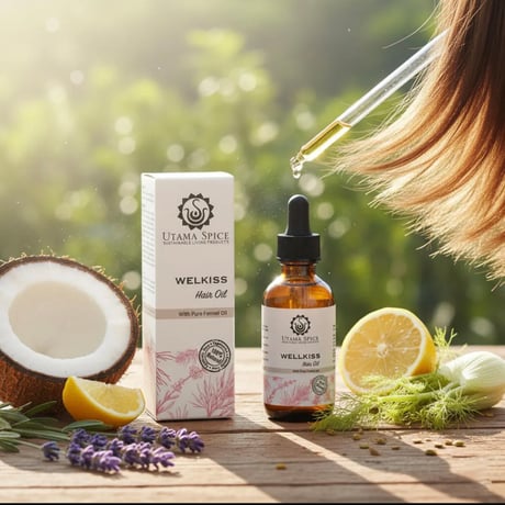 ウタマスパイス　ヘアオイル　ウェルキス60ml