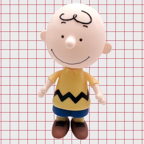 レトロインテリア PEANUTS チャーリーブラウン  ソフビ インテリア雑貨 コレクターズトイ コレクターズアイテム