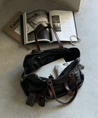 PRADA レザーボストンバッグ