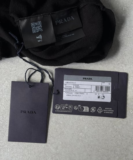 PRADA コットンサマーニット