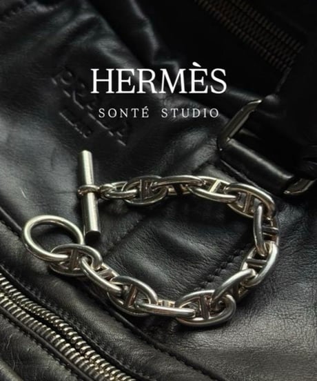 HERMES Chaine d'Ancre Bracelet GM12