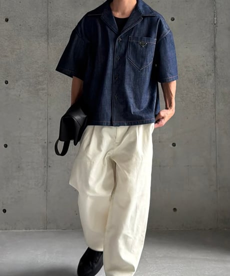 PRADA インディゴデニムシャツ