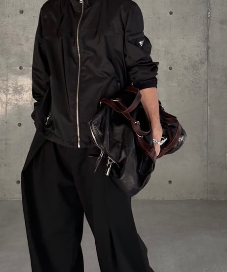 PRADA レザーボストンバッグ
