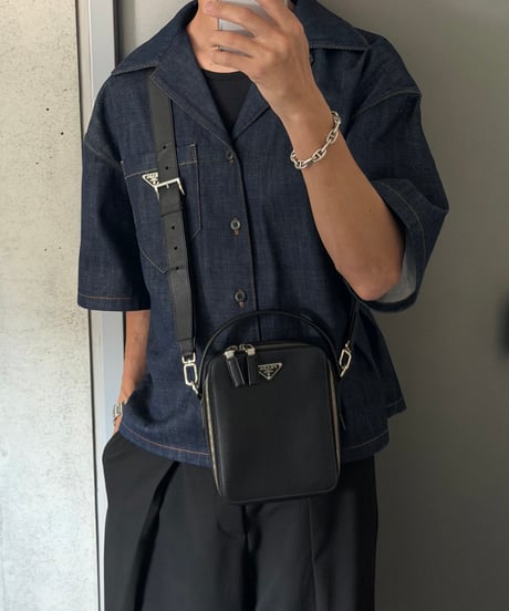 PRADA サフィアーノショルダーバッグ