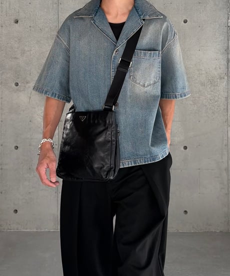 PRADA デニムボーリングシャツ